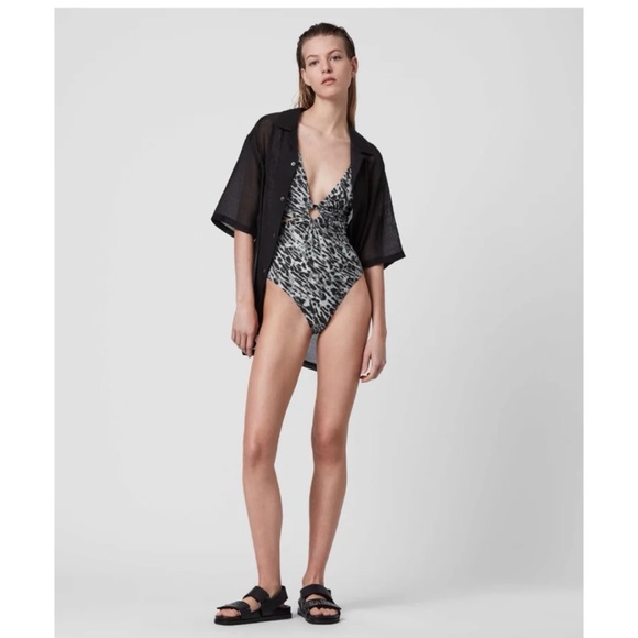 ALLSAINTS May Ambient Swimsuit. Large NWOT - Picture 2 of 7